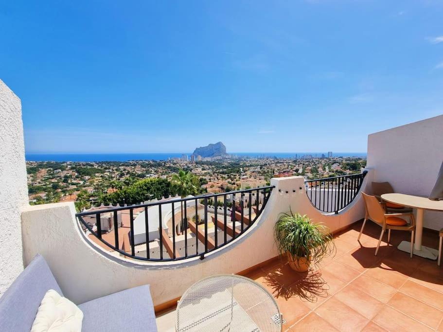 Flamingo Apartment - Imperial Park - Sea View, 6 Pools, Terrace Calpe Kültér fotó