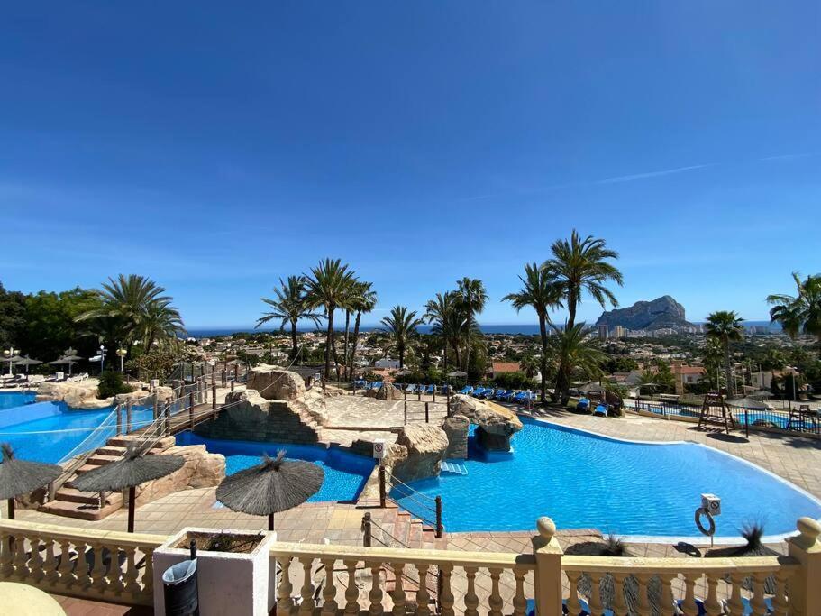 Flamingo Apartment - Imperial Park - Sea View, 6 Pools, Terrace Calpe Kültér fotó