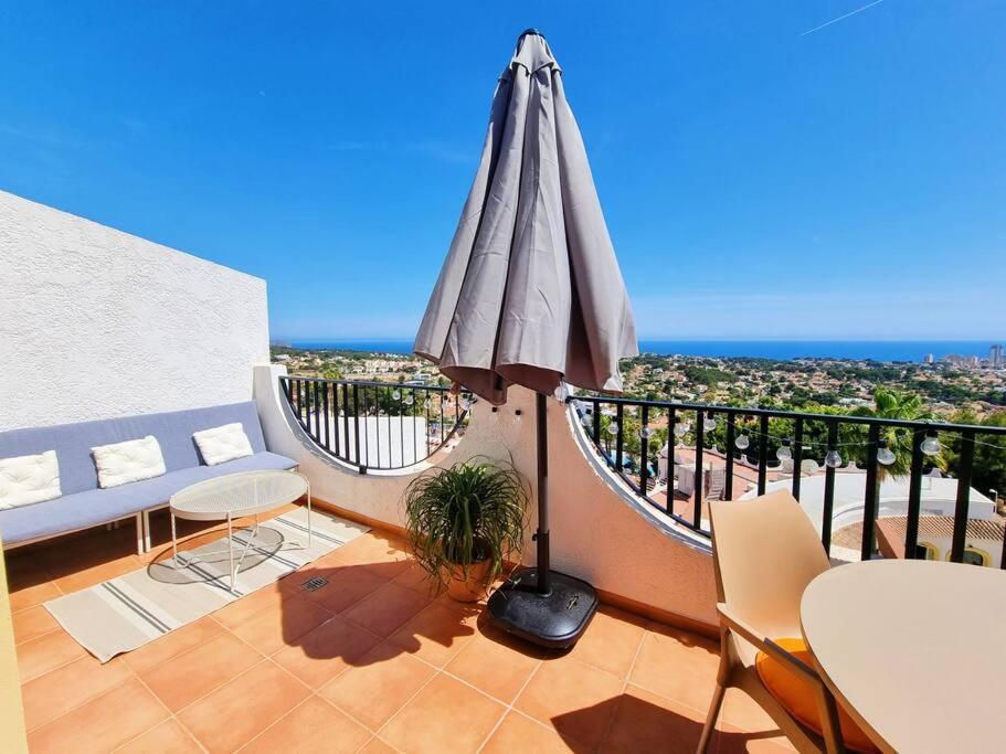 Flamingo Apartment - Imperial Park - Sea View, 6 Pools, Terrace Calpe Kültér fotó