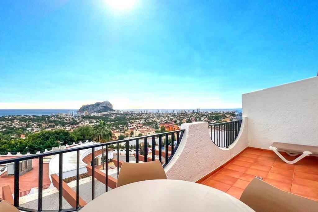 Flamingo Apartment - Imperial Park - Sea View, 6 Pools, Terrace Calpe Kültér fotó