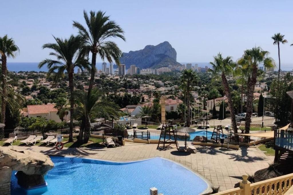 Flamingo Apartment - Imperial Park - Sea View, 6 Pools, Terrace Calpe Kültér fotó