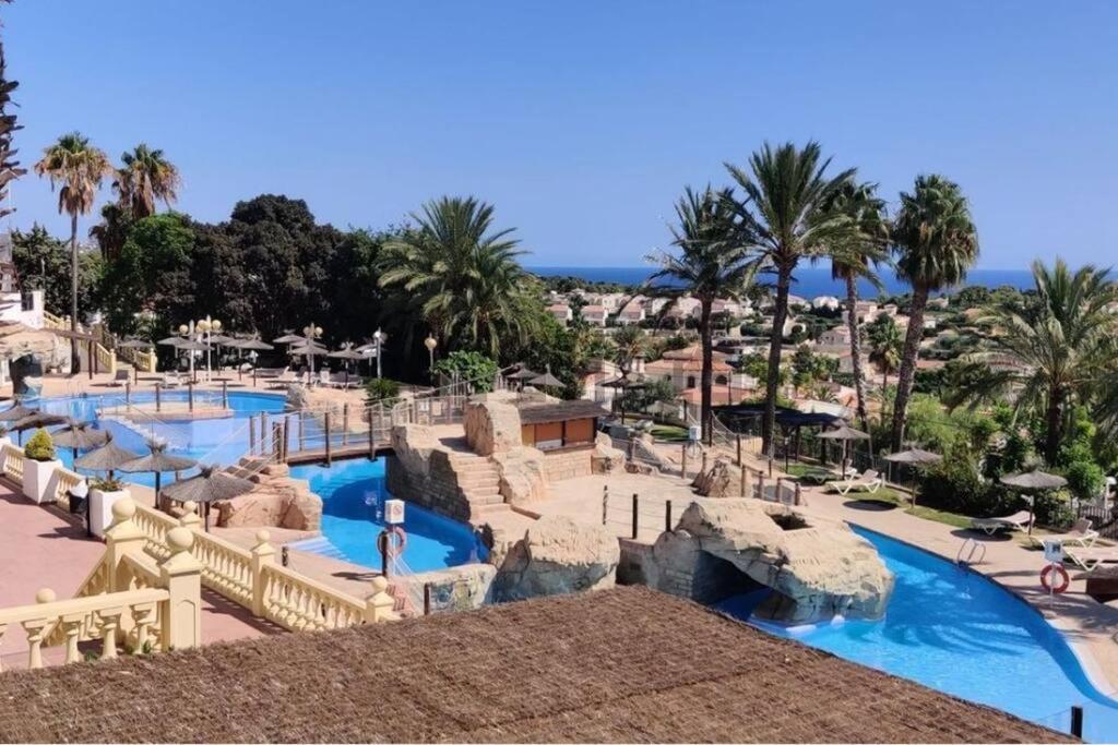 Flamingo Apartment - Imperial Park - Sea View, 6 Pools, Terrace Calpe Kültér fotó