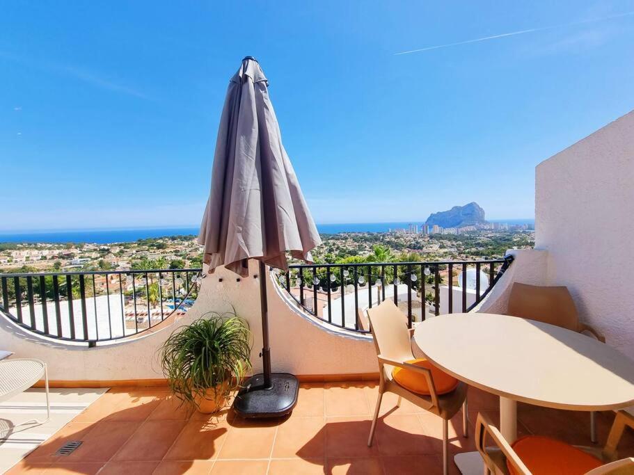 Flamingo Apartment - Imperial Park - Sea View, 6 Pools, Terrace Calpe Kültér fotó