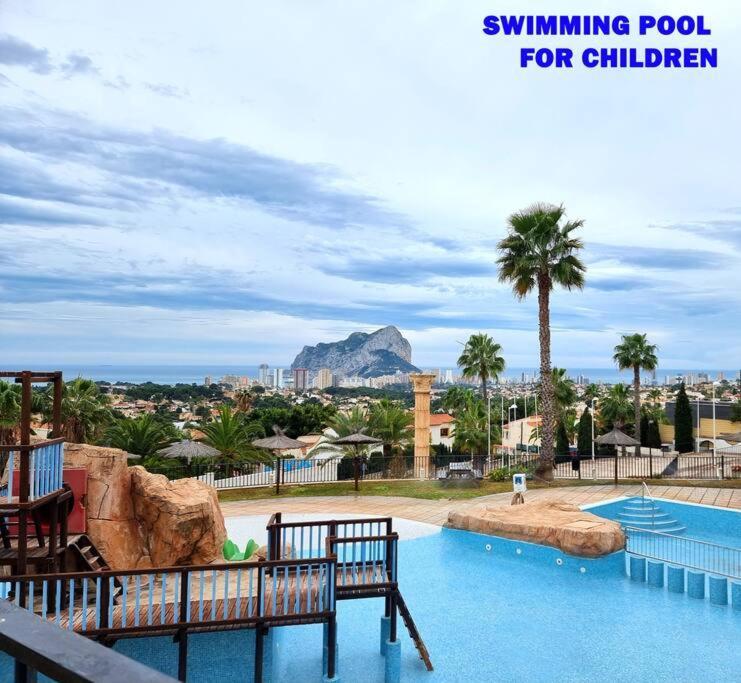 Flamingo Apartment - Imperial Park - Sea View, 6 Pools, Terrace Calpe Kültér fotó