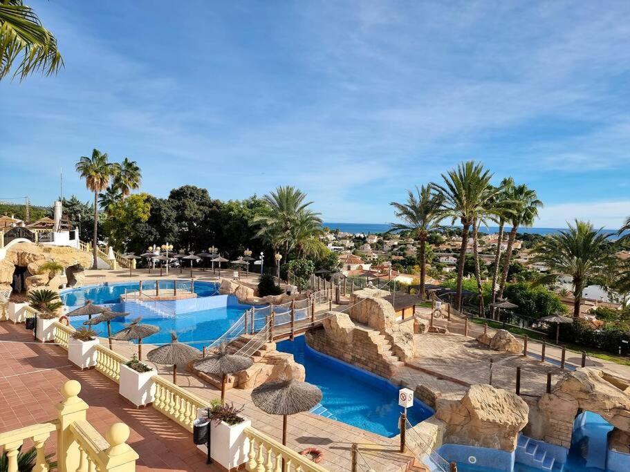 Flamingo Apartment - Imperial Park - Sea View, 6 Pools, Terrace Calpe Kültér fotó